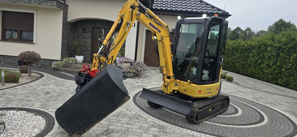 Minikoparka kubota komatsu 2.6t Super Stan Bez luzow!Rok 2018 koparka