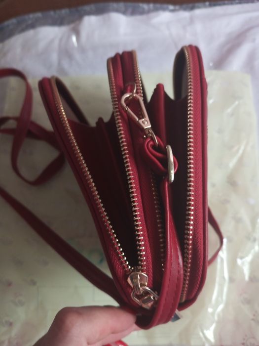 Сумка клатч кожа