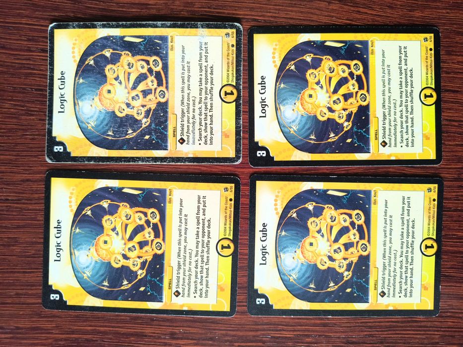 Logic Cube duel masters playset 4 szt