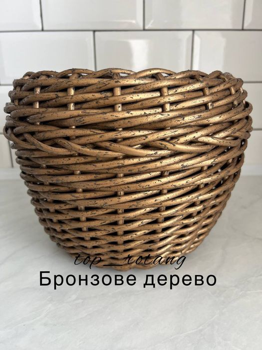 Ротанг для Кашпо Штучний ротанг 6мм