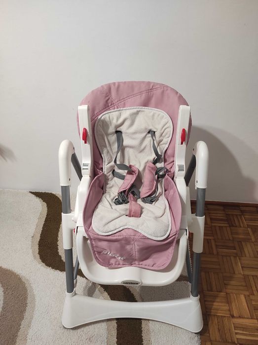 Krzesełko do karmienia, leżaczek 2w1 caretero