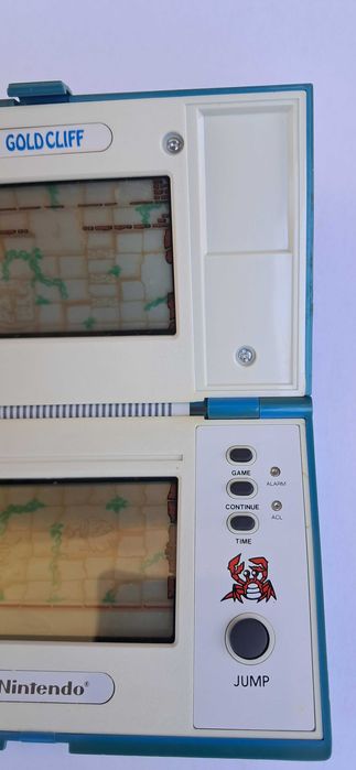 Nintendo GAME & WATCH multi screen gold cliff modelo MV64  1988