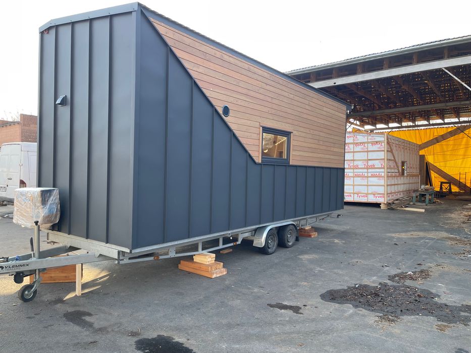 Модульний будинок, мобільний будинок, будинок на колесах, tiny house.