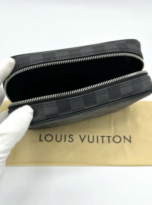 Louis Vuitton Toiletry Pouch PM Damier Graphite Kosmetyczka Męska