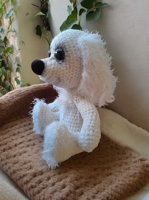 Спаніелька амігурумі