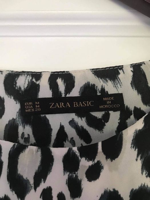 Bluzka w panterkę Zara
