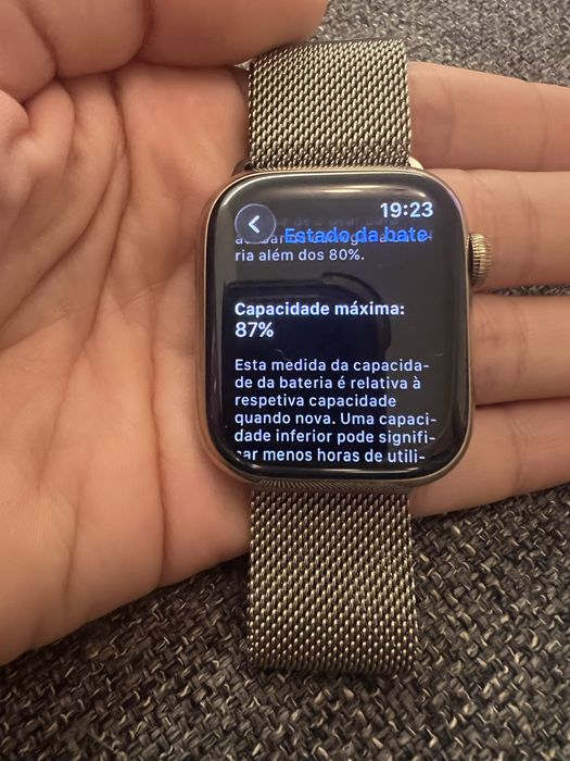 Apple watch 9 celular + gps com carregador original