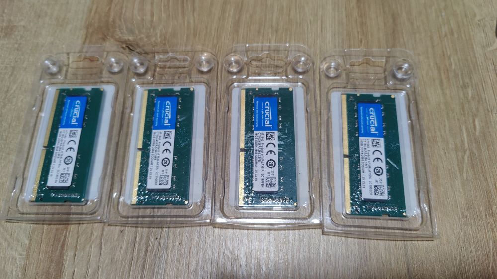 Crucial ram dd4 2666 2x16gb 32gb 64gb  SODIMM dual chanal
