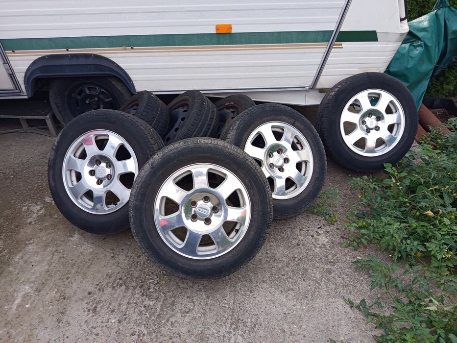 Alufelgi audi 15" 5x100 ET38 – komplet 4 szt. OEM