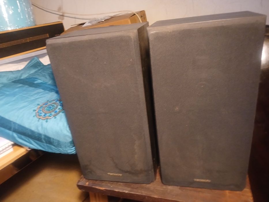Colunas Technics e Sony 2 conjuntos