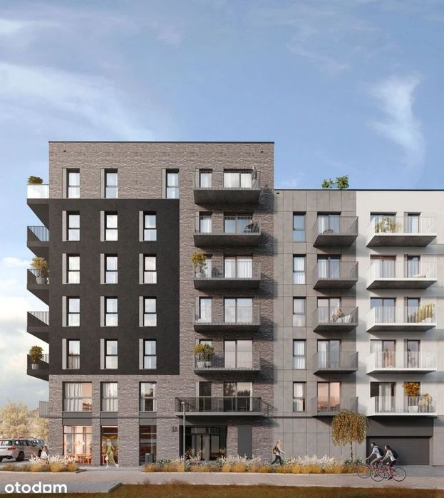2-pokojowe mieszkanie 44 m² + balkon Bez Prowizji - Więcej