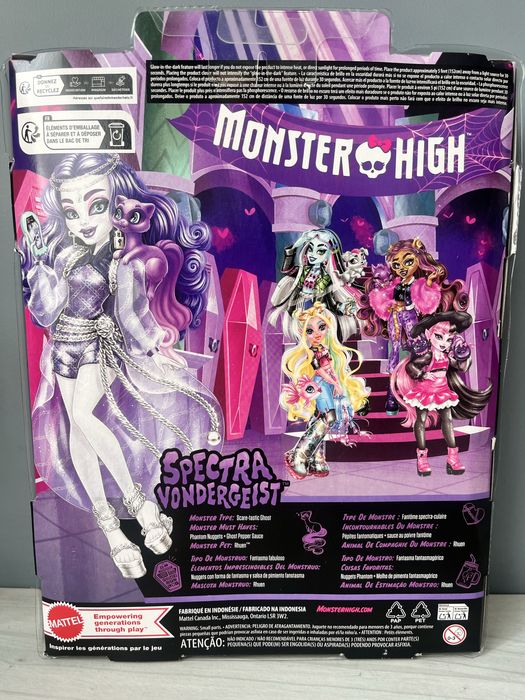 Monster High Spectra Лялька Монстер Хай Спектра  Вондергейст HXH77