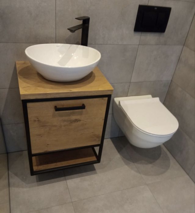 Szafka wisząca pod umywalkę nablatową