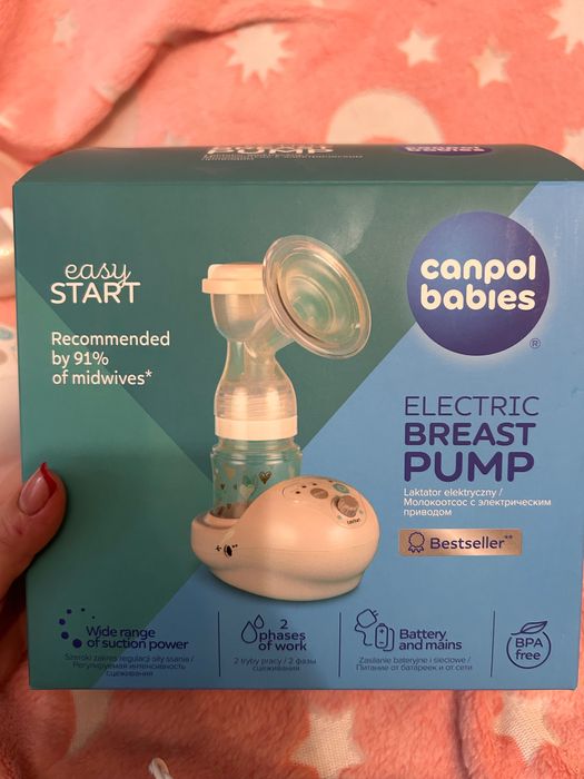 Молоковідсмоктувач електричний Canpol babies EasyStart