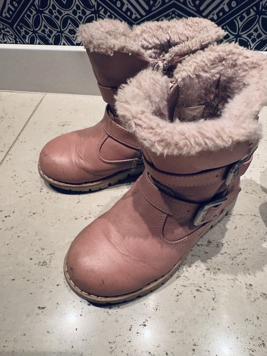 Buty zimowe ocieplane, botki, gumaki hello kity dla dziewczynki 26-27