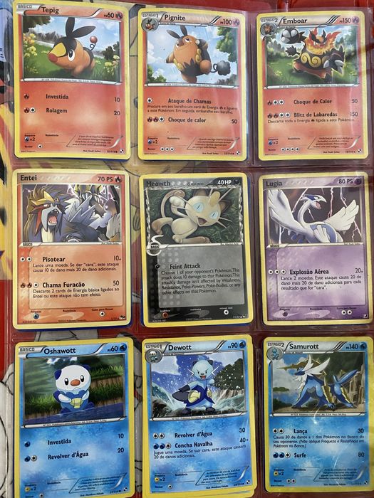 Coleção cartas Pokemon