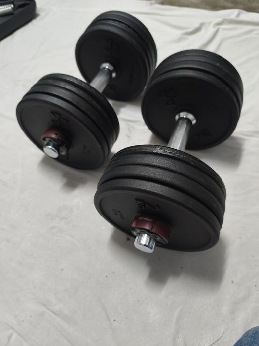 Kit de halteres 36kgs