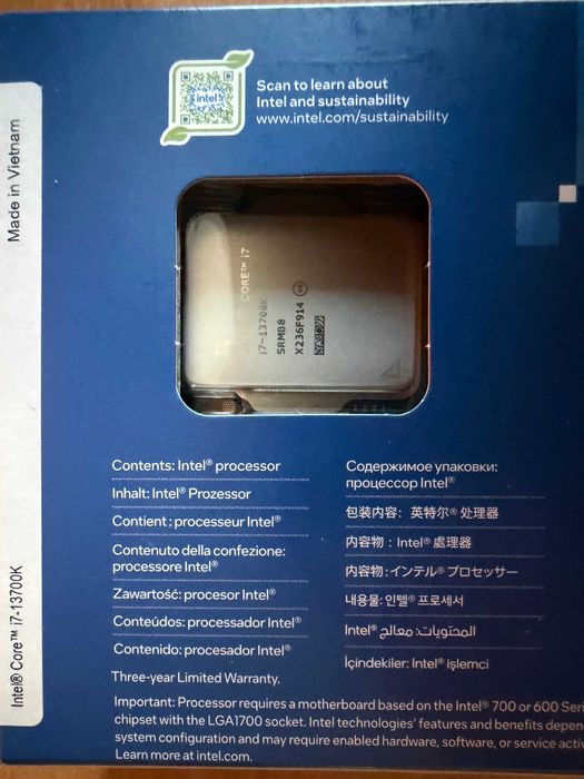 Dla Ciebie wszystko - intel core i7 13700k - w kategorii