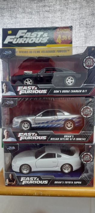 Miniaturas Fast & Furious escala 1.32
escala 1:32