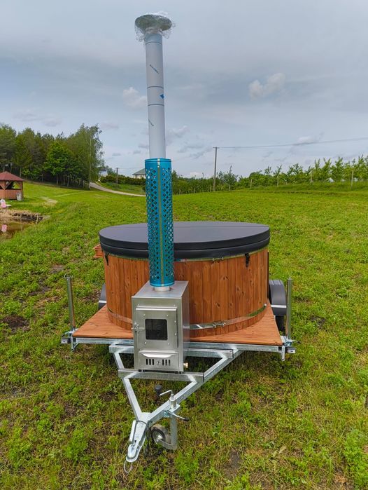 Balia mobilna, jacuzzi, hydromasaż,PIĘKNE WYKONANIE