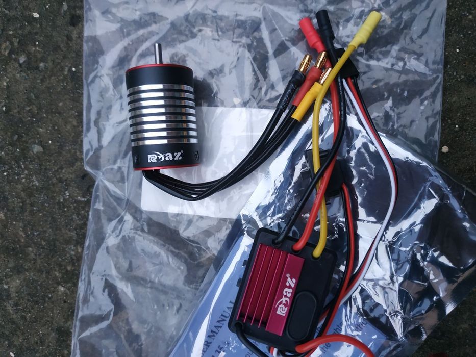 Мотор для RC машинки  2838 3800kv з регулятором 35A