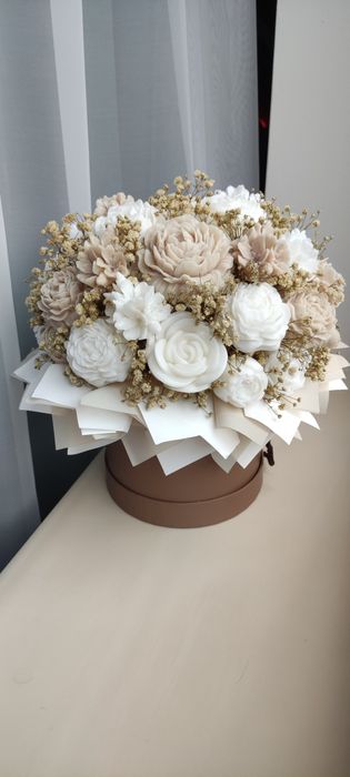 Flowerboxy z wosku sojowego