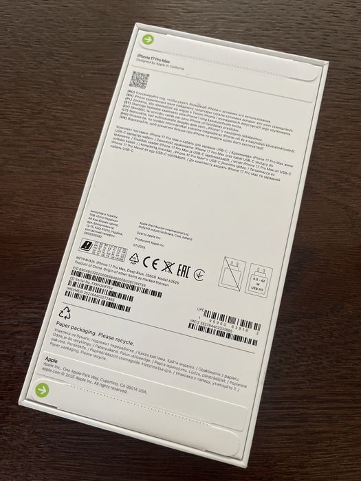 iPhone 17 Pro Max 256 GB