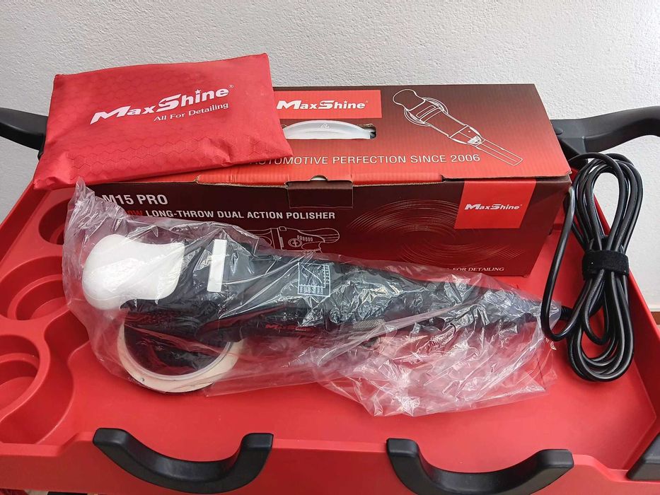 MaxShine Polidora Orbital 15mm - 1000W (Máquina de Polir)