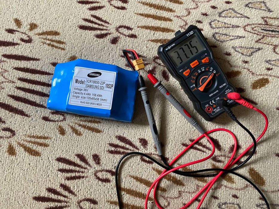 Акумулятори з геробордів Samsung 18650-22p