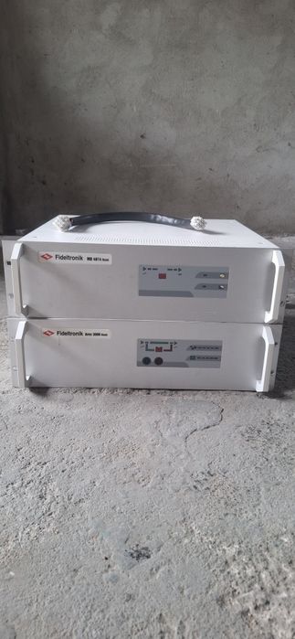UPS Fideltronik Ares 3000 Rack + moduł baterii MB4814 Rack kabel, Sprawny