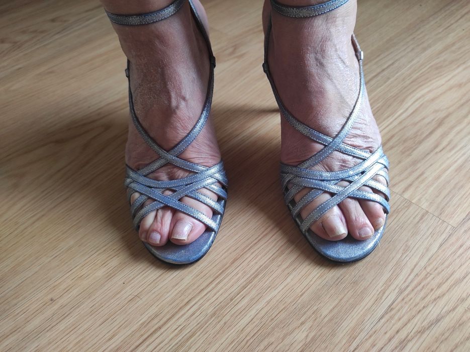 Sandálias azuis Balenciaga