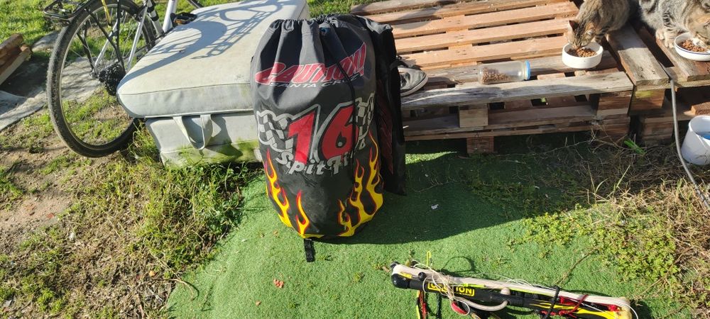 Kite 16m com barra 60cm