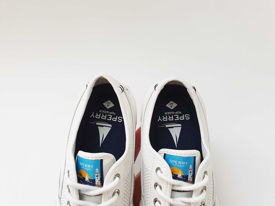 Мужские кеды SPERRY TOP SIDER 43 28 см 9 UK белые