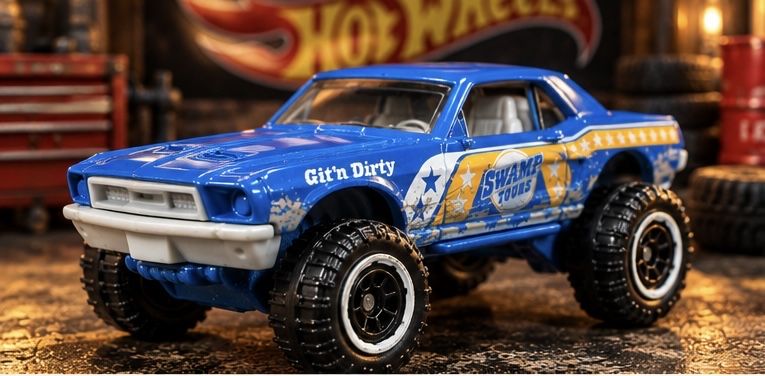 Hot Wheels ’68 Mustang Swamp Tours – Monster Truck