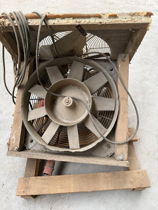 Dwa wentylatory 380 volt