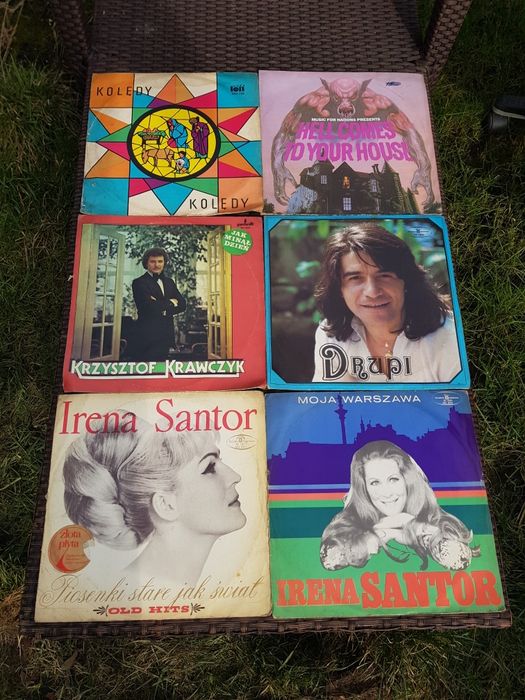 6x Winyl Płyta Winylowa PRL Winyle Vintage