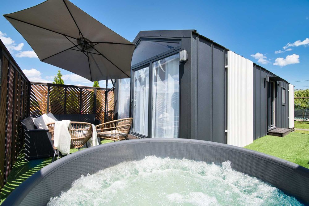 Nocleg w Zatorze: Domek na wynajem - 100m od Energylandii - sauna, jacuzzi, basen