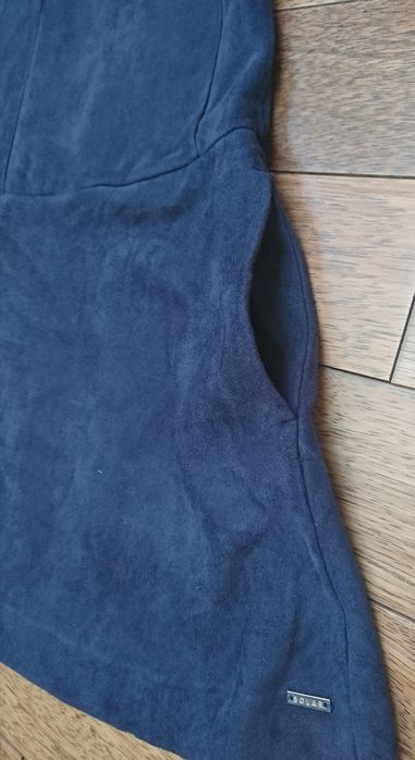 sukienka granatową SOLAR