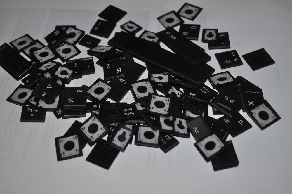 Клавиатура-кнопки поштучно.