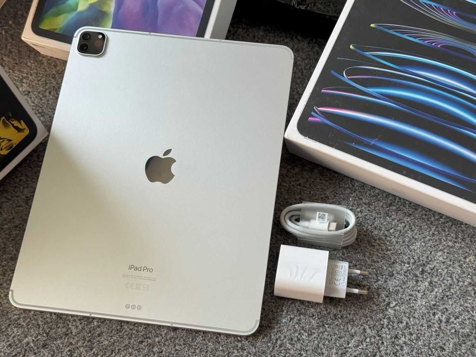 iPad Pro 12.9 13 6 GEN M2 256GB Wifi Cellular LTE 5G Grey Bat100% GWAR