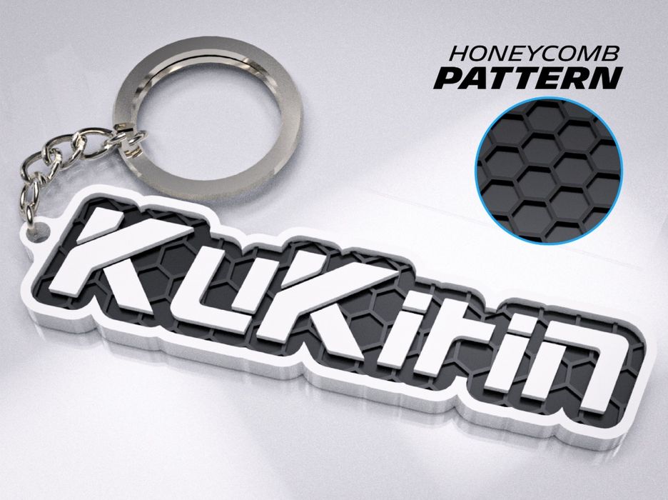Брелок Кукірін Kukirin 3D