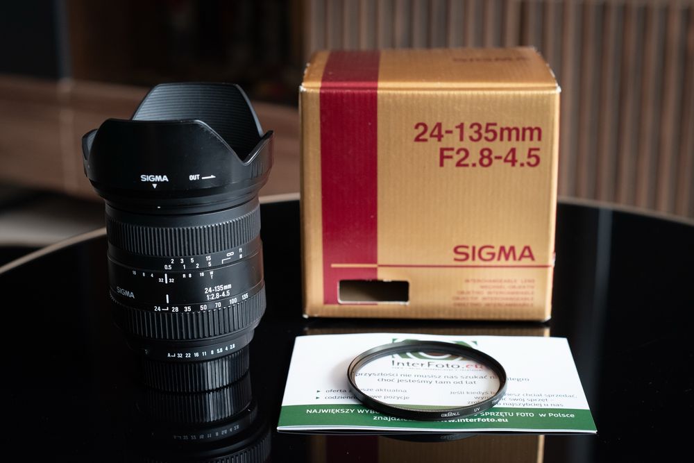 Obiektyw Sigma 24–135mm f/2.8–4.5  AF IF Aspherical Pentax K