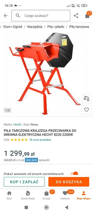 Piła wahadlowa nowa