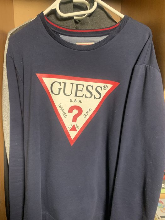 Кофта guess биг лого