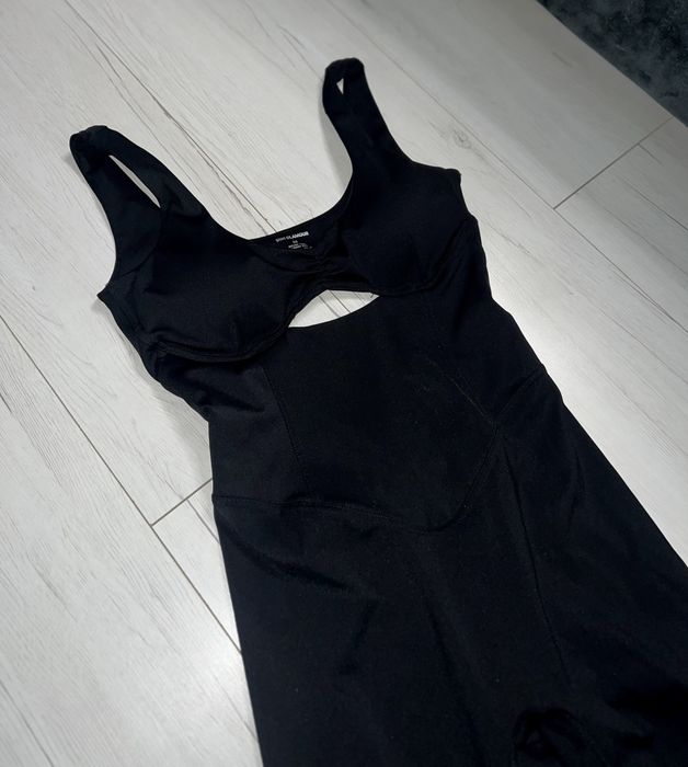 Gym Glamour kombinezon czarny M push up
