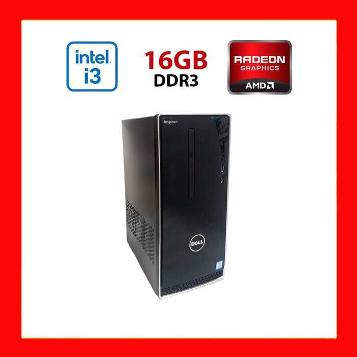 ПК Dell 3650/Core i3/16GB DDR3/256GB SSD/RX 550 2GB/Wi-Fi+Bluetooth