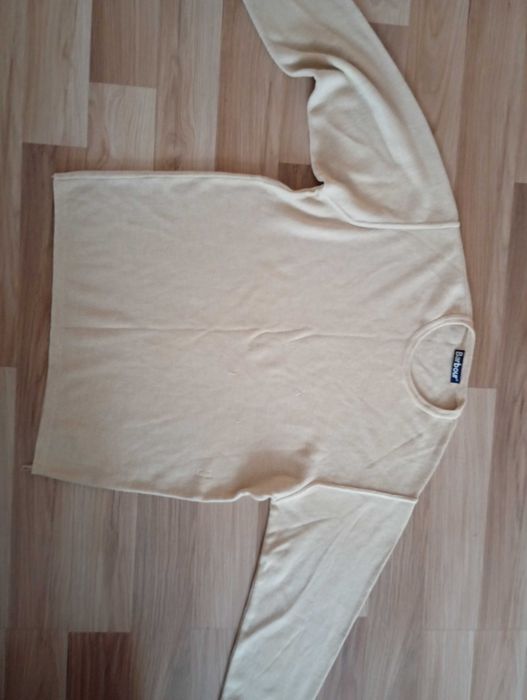 Swetr barbour beżowy