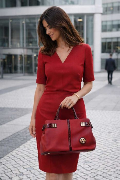 Red Horse-shaped Luggage