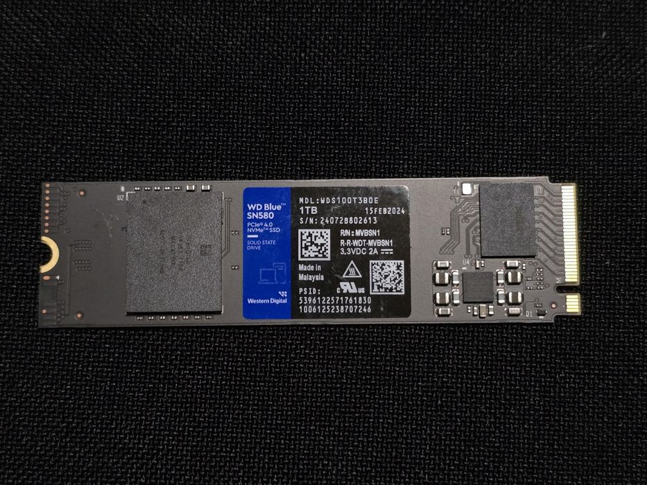 Ssd wd blue sn580 1tb