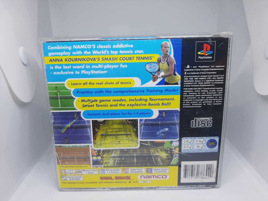 Gra PSx Anna Kournikova Smash Court Tennis Ps1